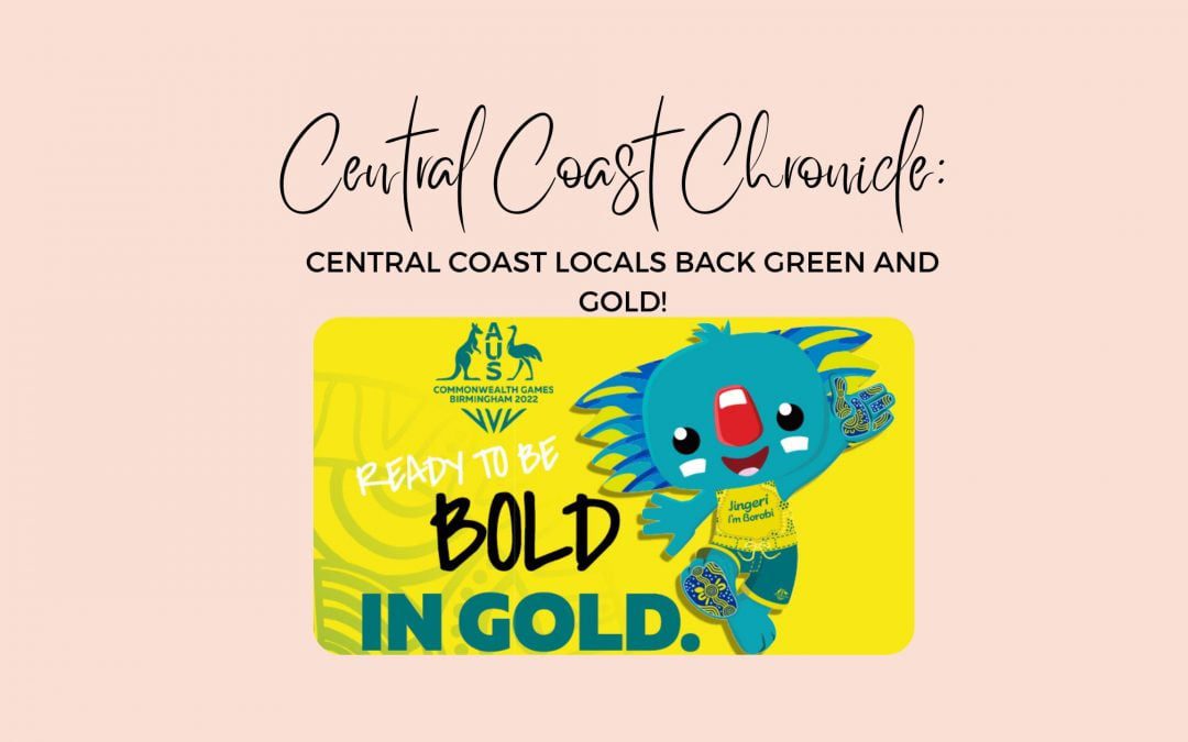 CENTRAL COAST LOCALS BACK GREEN AND GOLD